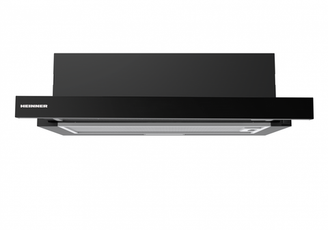 Heinner HTCH-MD400GBK Dunstabzugshaube – Energieeffizienzklasse B – Inox – Produktfoto