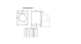 Heinner HWM-M8014SMA Waschmaschine – 8 kg – 1400 U/min – Energieeffizienzklasse A – weiß – Bild 5