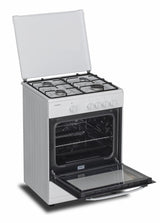 Heinner-Gasherd HFSC-SME60WH – 60 cm – 4 Kochstellen – Gasbackofen mit Grill – weiß – Bild 5