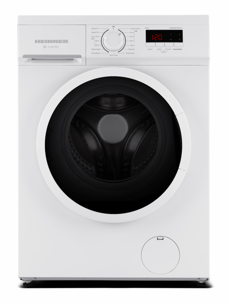 Heinner HWM-M9014SMA Waschmaschine – 9 kg – 1400 U/min – Energieeffizienzklasse A – weiß – Produktfoto