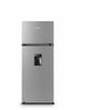 Heinner HF-HS205SWDE Standkühlschrank – 206 Liter – Wasserspender – Energieeffizienzklasse E – Silber