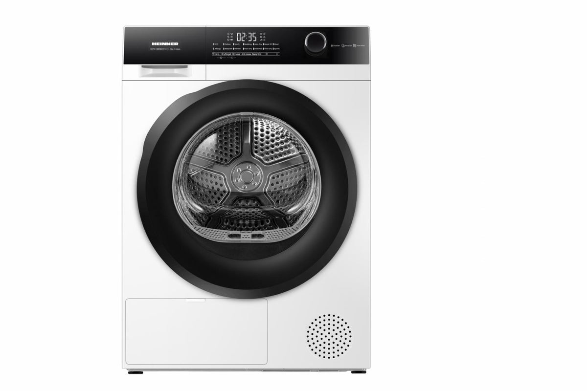 Heinner HHPD-HMK80IVFC Wärmepumpentrockner – 8 kg – Energieeffizienzklasse C – weiß – Bild 12
