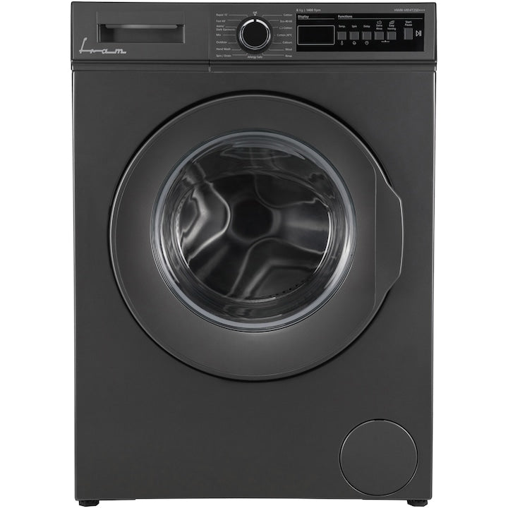 Fram FWM-V814T2SD Waschmaschine 8 kg – 1400 U/min – LED-Display – Allergieprogramm – Kindersicherung – Grau – D – Bild 7