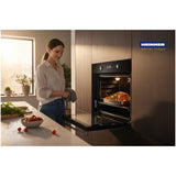 Heinner Einbaubackofen HBO-M7010GCDRP-GBK – 70 L – pyrolytische Selbstreinigung – Heißluft, Grill, Fermentation – Bild 8
