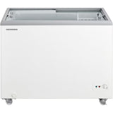 Heinner HSF-M255WHC Gefrier-/Kühlschrank – Truhe – 255 L – Glasschiebedeckel – konvertierbar – Bedienfeld